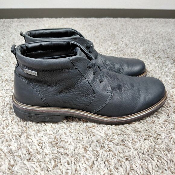Ecco Turn Chukka Boots Gore-Tex Mens 43 EU 9-9.5 US Black Leather main image 9